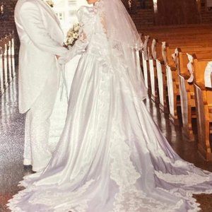Vintage 1988 Pronuptia wedding gown
